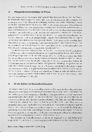 Vorschauseite 3: KI-basiertes Unterstützungstool für pflegende Erwerbstätige