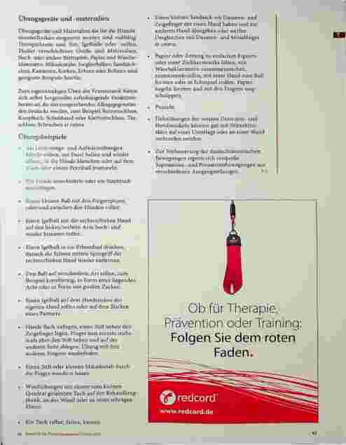 Vorschauseite 3: Verbesserung der Feinmotorik bei Parkinson
