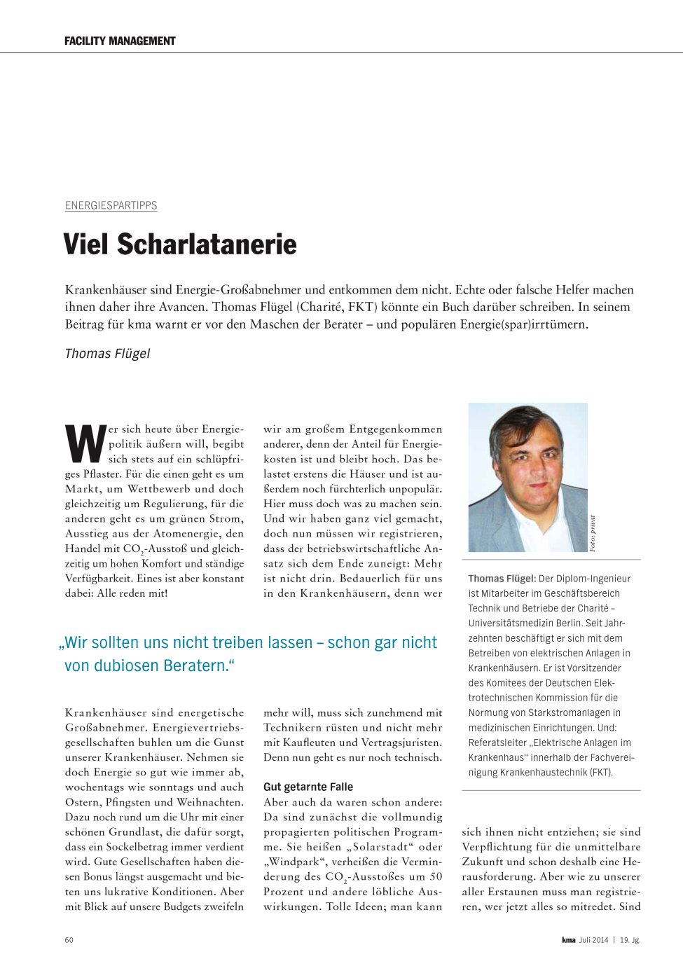 Vorschauseite 1: Viel Scharlatanerie