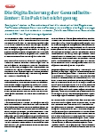 Vorschauseite 1: Die Digitalisierung der Gesundheitsämter: Ein Pakt ist nicht genug
