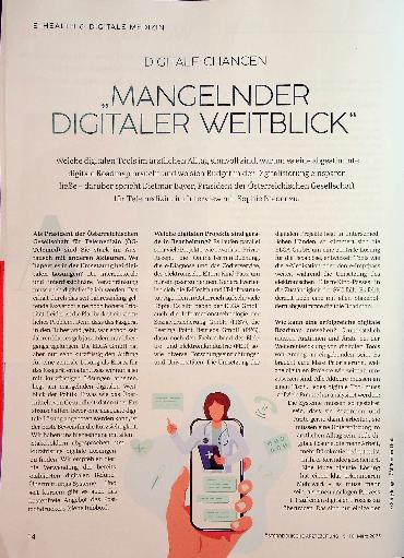 Vorschauseite 1: " Mangelnder digitaler Weitblick "