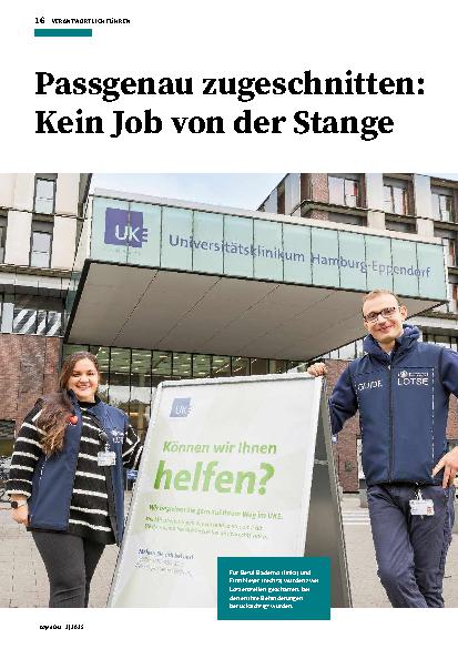 Vorschauseite 1: Passgenau zugeschnitten: Kein Job von der Stange