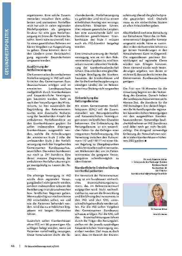 Vorschauseite 3: Konstruktion mit Schieflage: Notfallreform schafft neue Hürden