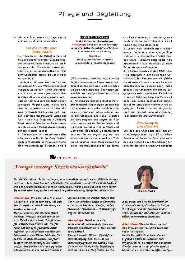 Vorschauseite 3: Es braucht einen, DER ALLES KOORDINIERT.