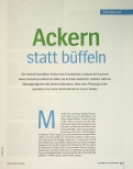 Vorschauseite 2: ACKERN statt büffeln
