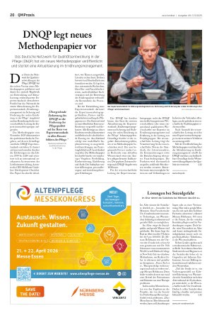 Vorschauseite 1: DNQP legt neues Methodenpapier vor
