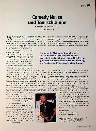 Vorschauseite 1: Comedy Nurse und Tour Schlampe