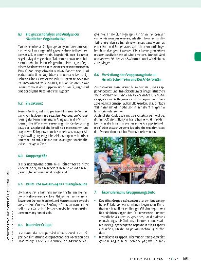 Vorschauseite 3: Ergotherapeutische Gruppenangebote in der Geriatrie