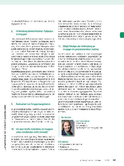 Vorschauseite 5: Ergotherapeutische Gruppenangebote in der Geriatrie