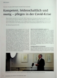 Vorschauseite 1: Kompetent, leidenschaftlich und mutig - pflegen in der Covid-Krise