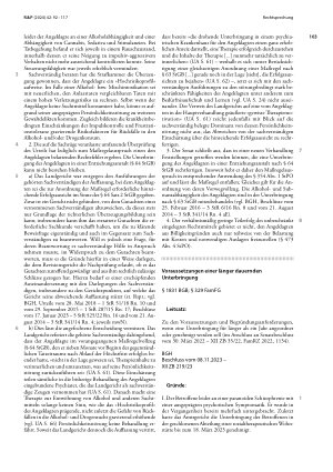 Vorschauseite 1: Voraussetzungen einer länger dauernden Unterbringung