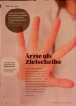 Vorschauseite 1: Ärzte als Zielscheibe