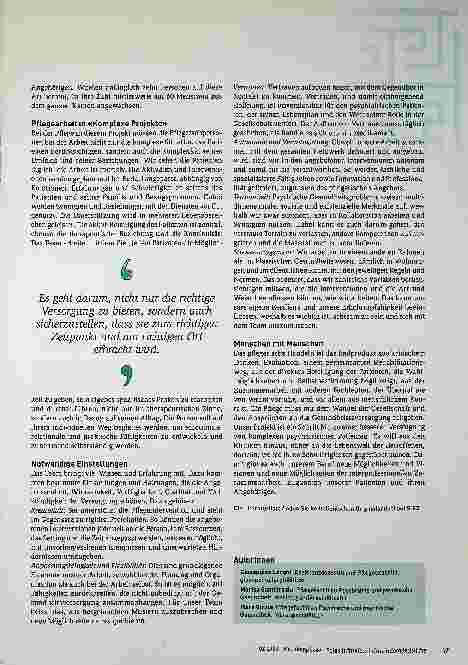Vorschauseite 2: Komplexe Patientensituationen in der Psychiatriepflege: Aus der Klinik hinaus ins Leben