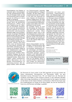 Vorschauseite 4: Arzneimittel, Umwelt und Klima