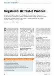 Vorschauseite 1: Megatrend: Betreutes Wohnen