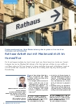 Vorschauseite 1: Rathausarbeit nur mit Maske und nicht im Homeoffice
