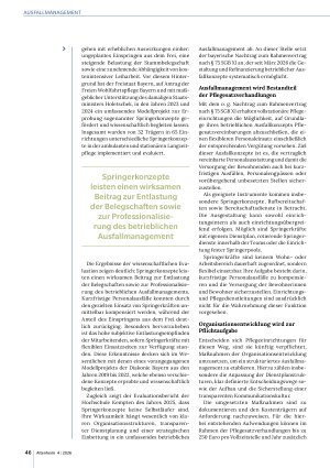 Vorschauseite 2: Ausfallkonzepte: Der bayerische Weg