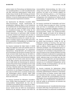 Vorschauseite 3: Public Health Infos DEGAM Jahreskongress 01. -03. 10. 2025 Hannove
