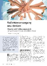 Vorschauseite 1: Patientenversorgung neu denken: Prävention und Primärversorgung durch multiprofessionelle Teams im ländlichen Raum.