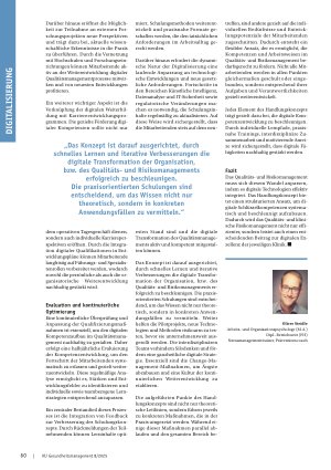 Vorschauseite 3: Digitale Transformation lernen Kompetenzaufbau im Qualitätsund klinischen Risikomanagement