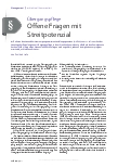 Vorschauseite 1: Übergangspflege Offene Fragen mit Streitpotenzial The text is already correctly spelled.