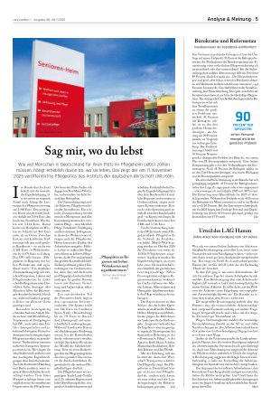 Vorschauseite 1: Sag mir, wo du lebst
