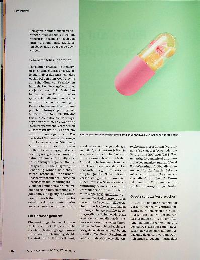 Vorschauseite 3: Pillen auf dem Speiseplan