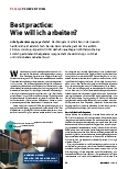 Vorschauseite 1: Best practice: Wie will ich arbeiten?