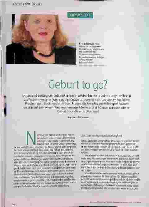 Vorschauseite 1: Geburtstogo?