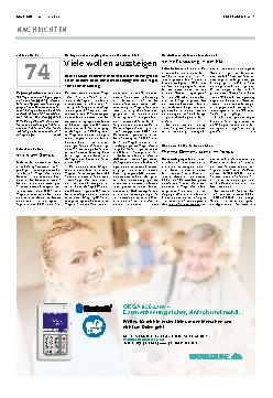 Vorschauseite 1: Viele wollen aussteigen.