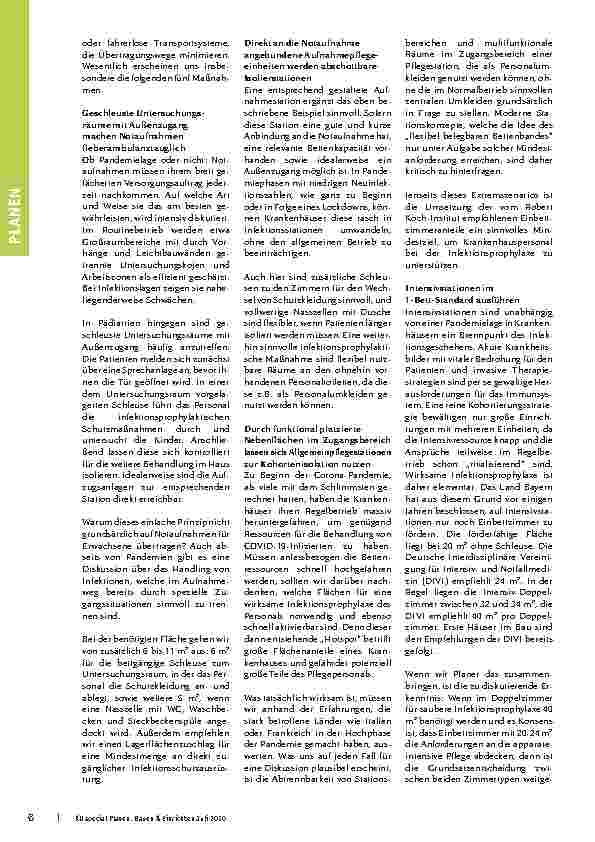 Vorschauseite 2: Strategie statt Improvisation: Was wir aus der Corona-Pandemie für die Krankenhausplanung lernen