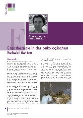 Vorschauseite 1: Ergotherapie in der onkologischen Rehabilitation