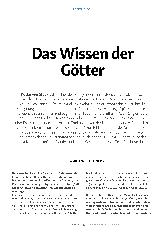 Vorschauseite 1: Das Wissen der Götter