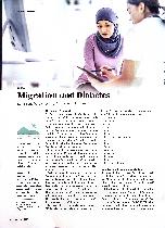 Vorschauseite 1: Migration und Diabetes: Kultursensibel für bessere Vorsorge und Behandlung