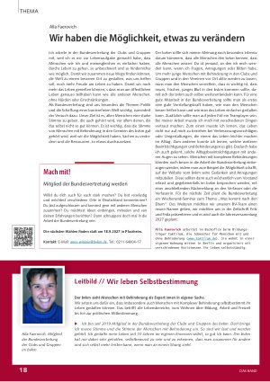 Vorschauseite 2: Wir sind bvkm – Die Bundesvertretung der Clubs & Gruppen