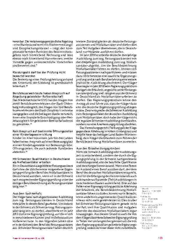 Vorschauseite 2: Corrected: Neues aus der Rechtsprechung