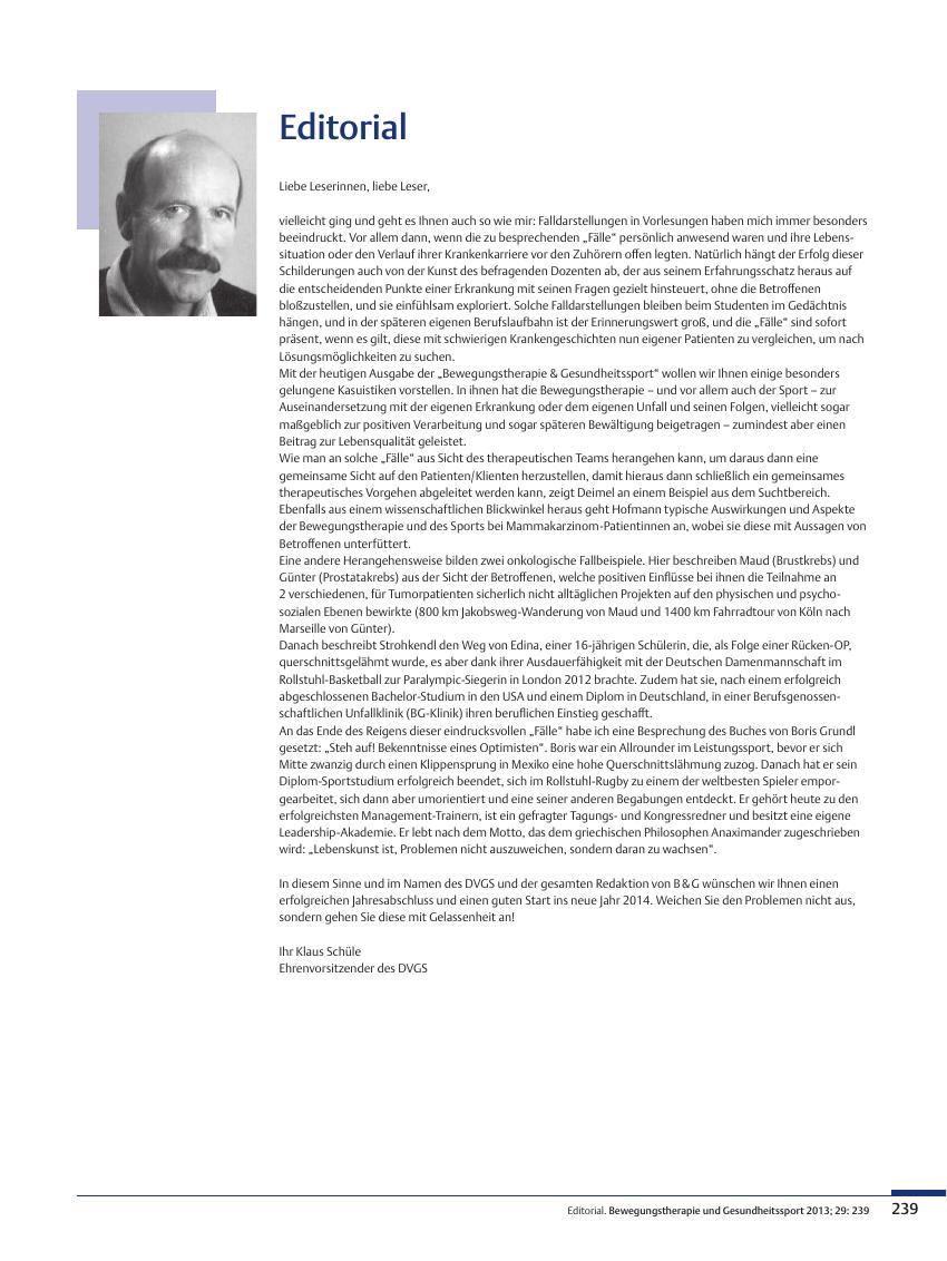 Vorschauseite 1: Editorial