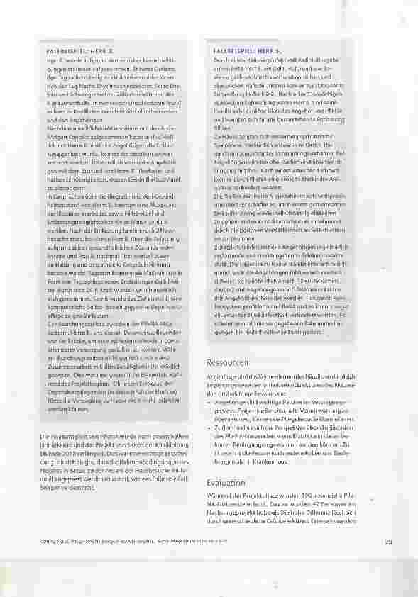 Vorschauseite 3: Pflegerische Nachsorge in der Alterspsychiatrie