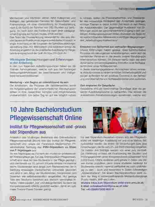 Vorschauseite 2: Die praktische Ausbildung von Notfallsanitäterinnen und Notfallsanitätern im Klinikum: Ein Erfahrungsbericht aus Sicht der Praxisanleitung.