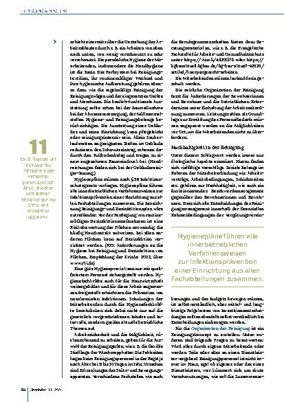 Vorschauseite 3: Gute Hygienepraxis in der Reinigung
