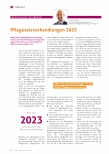Vorschauseite 1: Pflegesatzverhandlungen 2023