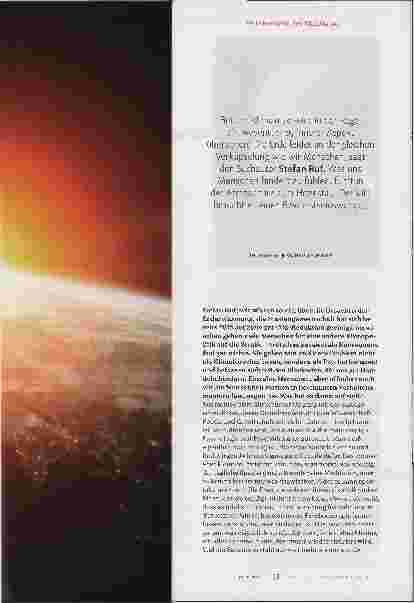 Vorschauseite 2: „Wir müssen atmosphärisch denken lernen."