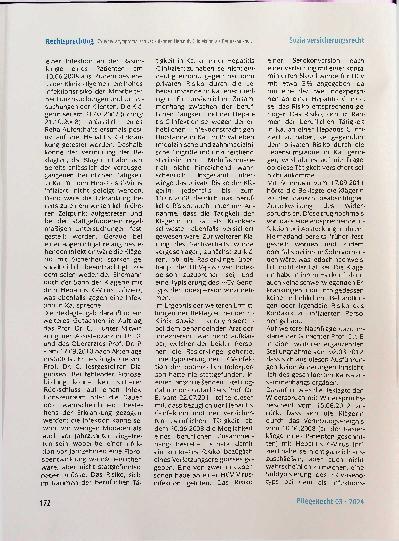 Vorschauseite 5: Zu einer asymptomatisch verlaufenden Hepatitis C-Infektion als Berufskrankheit.