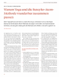 Vorschauseite 1: Warum Yoga und die Buteyko-Atem-Methode wunderbar zusammenpassen