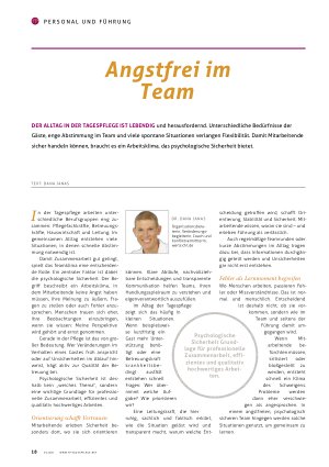 Vorschauseite 1: Angstfrei im Team