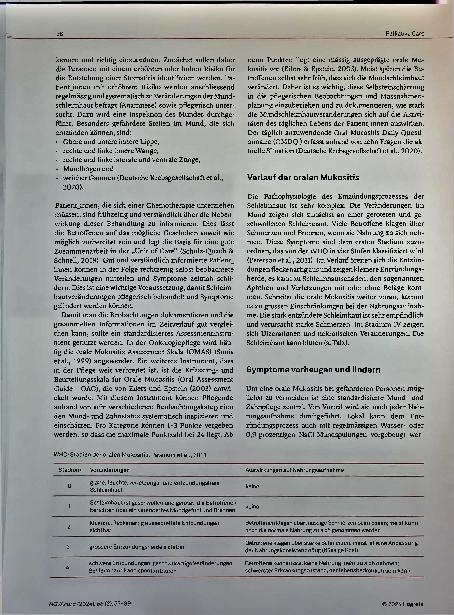 Vorschauseite 2: Wenn die innere Haut schmerzt
