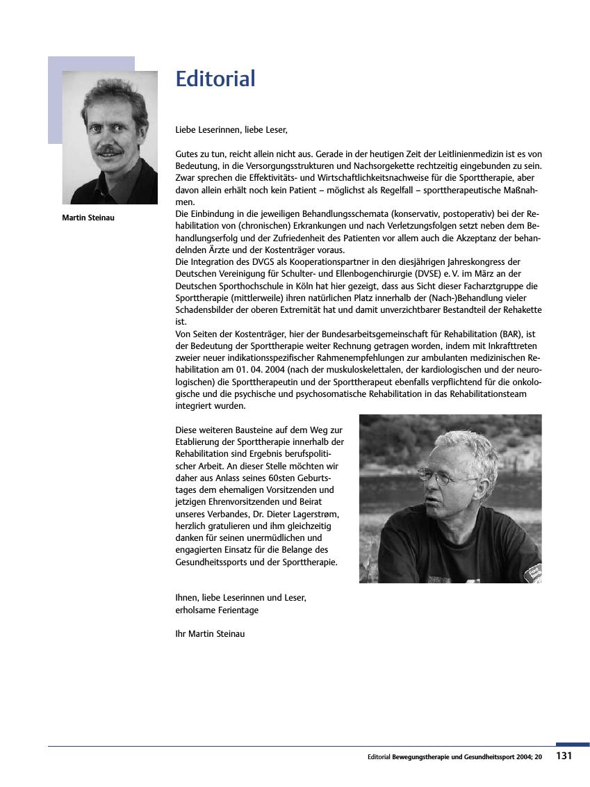 Vorschauseite 1: Editorial