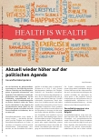 Vorschauseite 1: Aktuell wieder höher auf der politischen Agenda: Gesundheitskompetenz.
