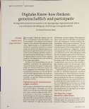 Vorschauseite 1: Digitales Know-how fördern: gemeinschaftlich und partizipativ