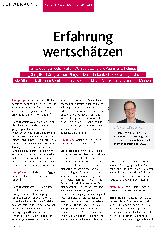 Vorschauseite 1: Erfahrung wertschätzen